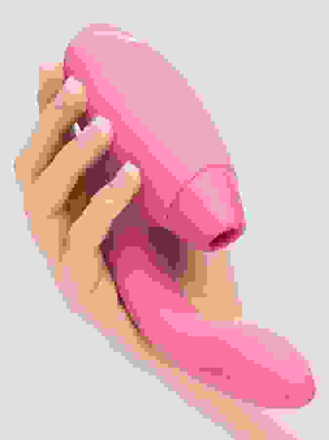 Womanizer Duo Rechargeable G-Spot and Clitoral Stimulator, Pink, hi-res